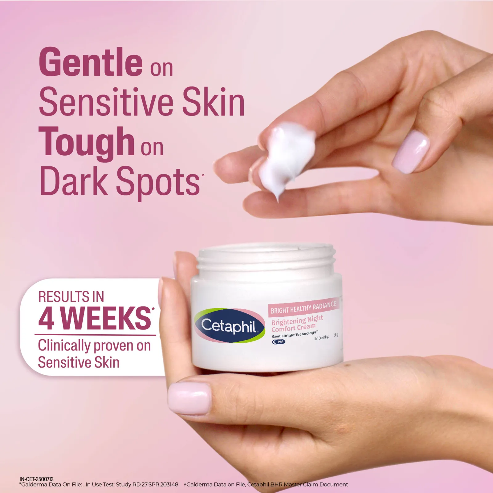 Cetaphil BHR Brightening Night Comfort Cream With Sea Daffodils For Improved Skin Tone