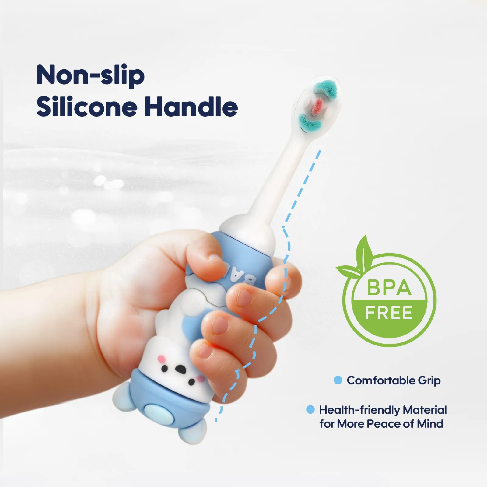 Aiwibi Baby Toothbrush & Toothpaste Set