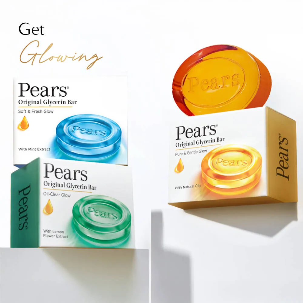 Pears Pure & Gentle Soap Bars Buy 4 & Get 1 Free