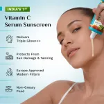 Pilgrim 5% Vitamin C Complex Brightening Serum Sunscreen SPF50+PA++++ In-Vivo tested No White Caste view 3