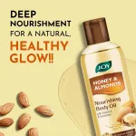 Joy Body Oil for Glowing Skin, Nourishing, Non-Greasy, Quick Absorbing, Honey & Almond view 3