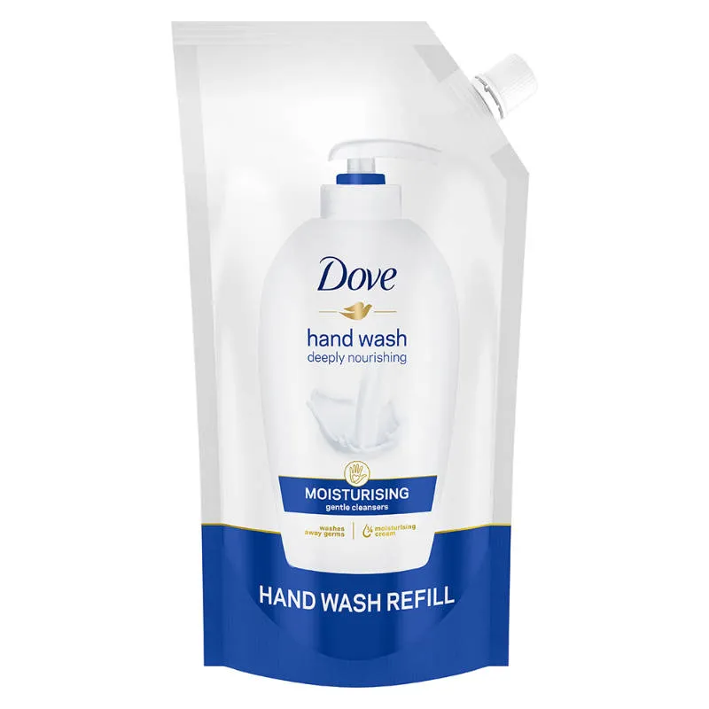 Dove Moisturising Liquid Hand Wash, Refill Gentle, Nourishing Liquid Handwash