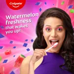 Colgate Maxfresh Watermelon Blast Toothpaste With Cooling Crystals view 2