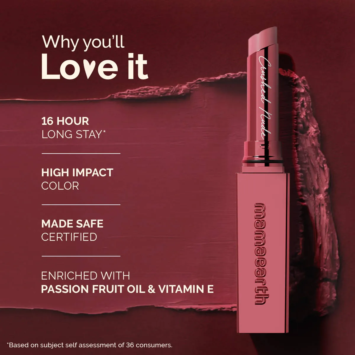 Mamaearth Luxe Matte Long Stay Lipstick