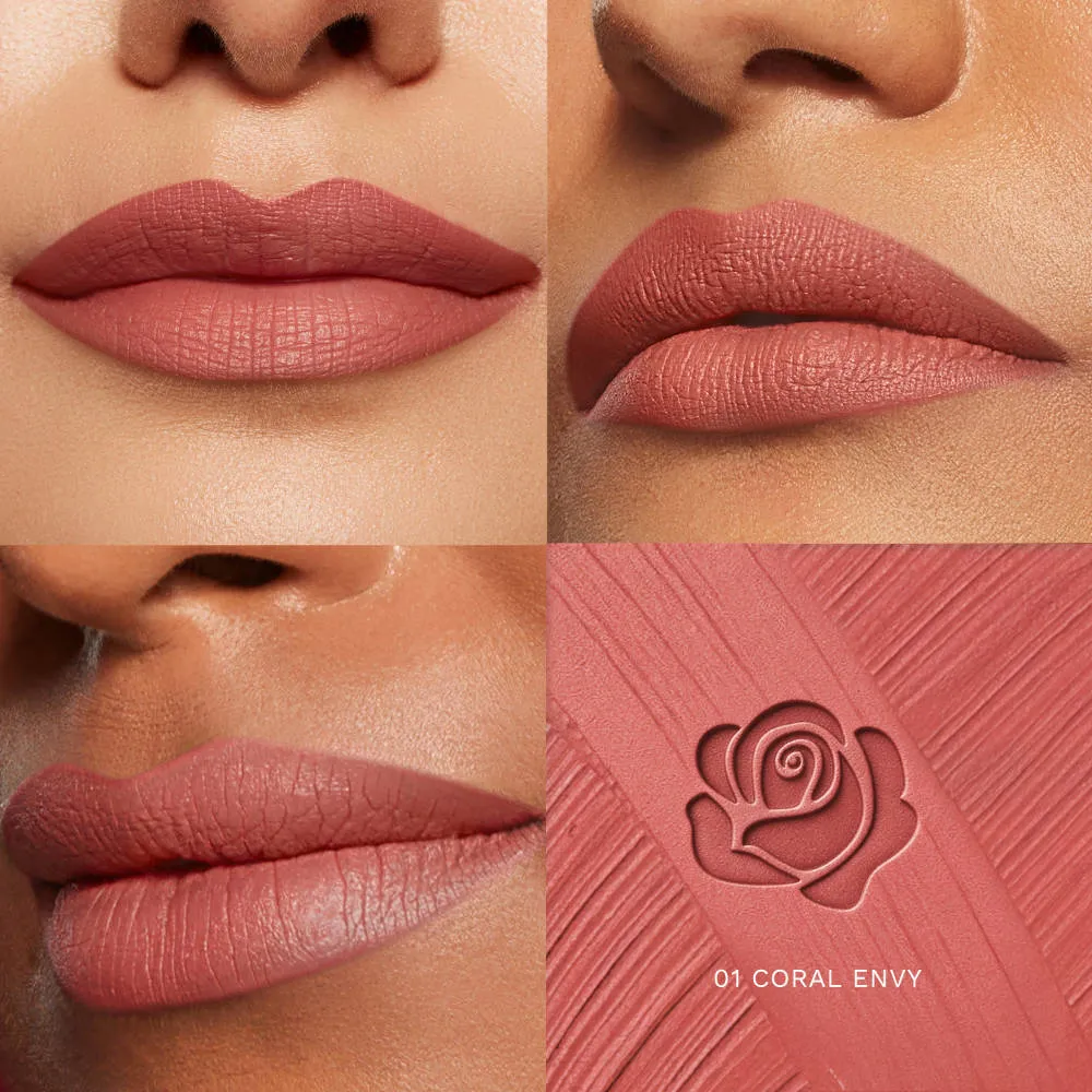 Pilgrim Matte Me Up Velvet Matte Bullet Lipstick Soft, Transferproof & Smudgeproof