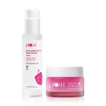 Plum 1% Hyaluronic Acid & Bulgarian Rose Toner & Moisturiser Combo For Hydration & Plumpy Skin view 2