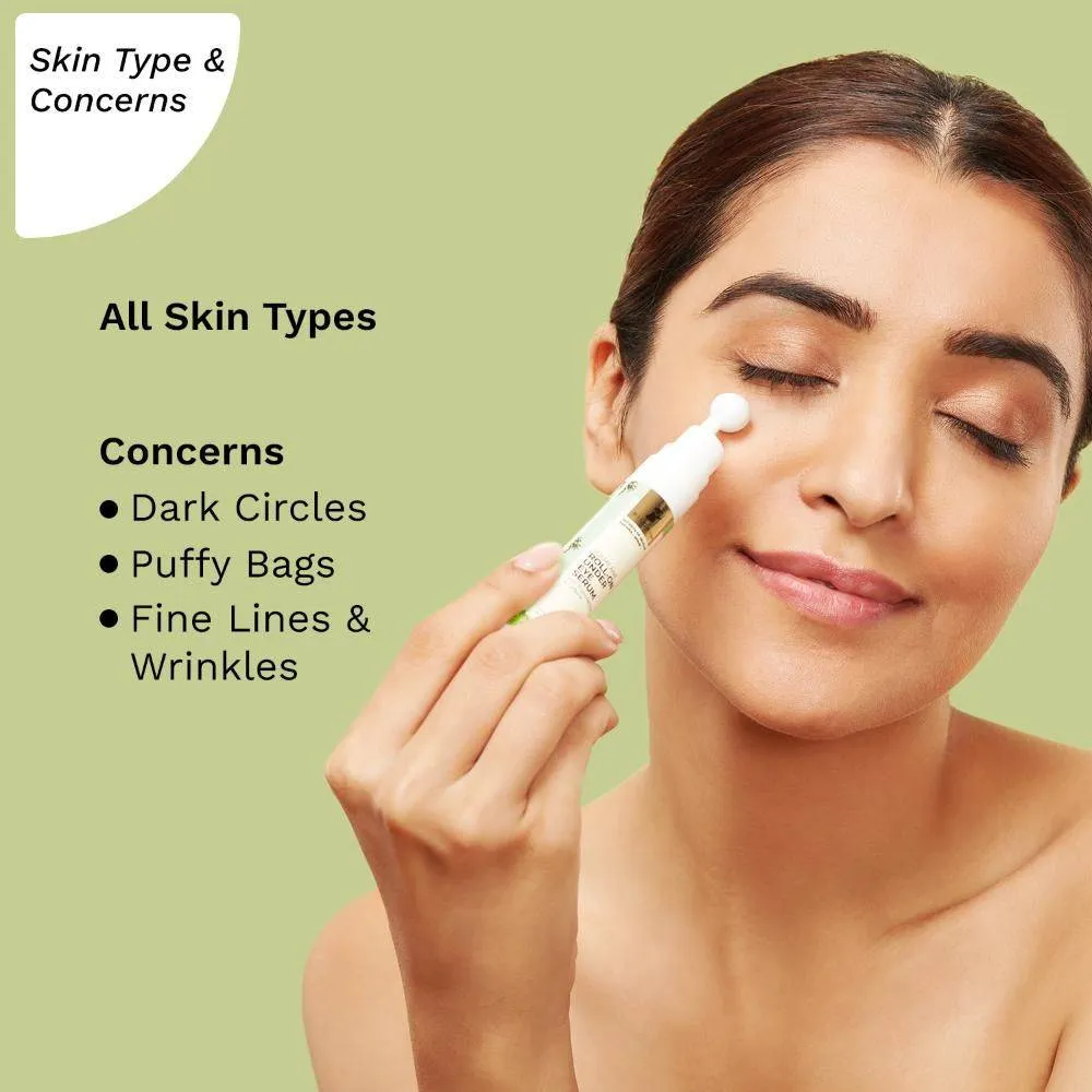 Pilgrim Squalane Roll-On Under Eye Eream Serum With Phyto-Retinol & Caffeine - Pack Of 2
