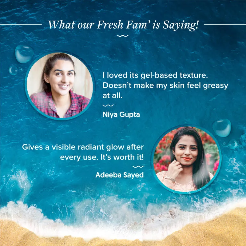 Aqualogica Radiance+ Jello Moisturizer with Watermelon & Niacinamide