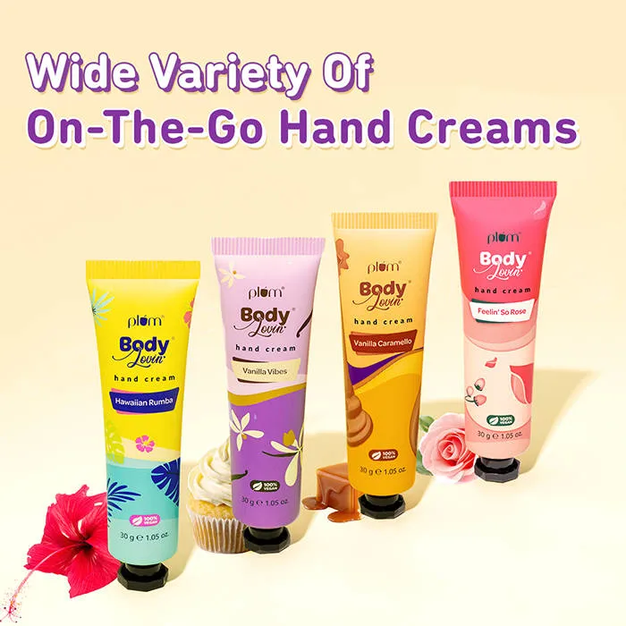 Plum Bodylovin' Vanilla Caramello Hand Cream