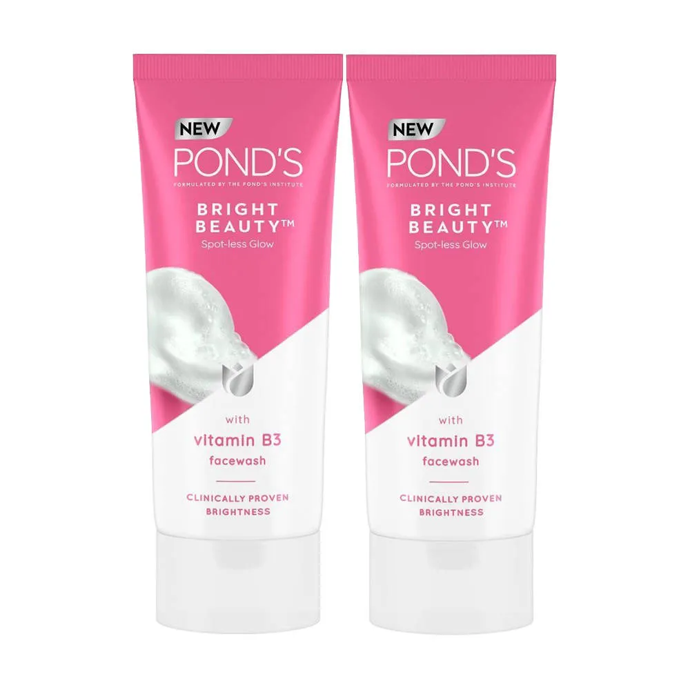 Pond's Ponds Bright Beauty Facewash (Pack of 2)