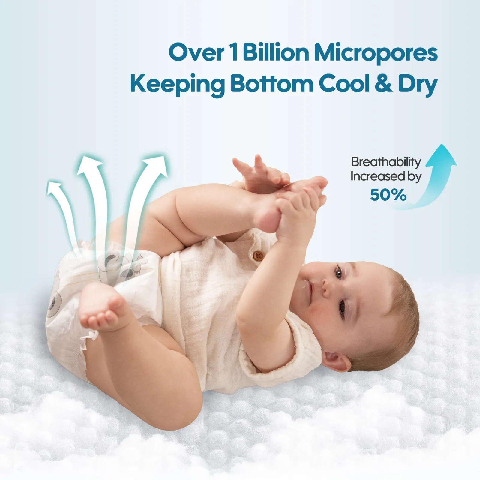 Aiwibi Premium Natural Newborn Diapers