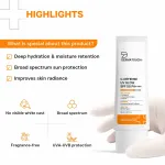 Dermatouch C-Defense UV Glow SPF 50 PA++++ Fluid Sunscreen for Premature Aging & Sunburn (In-Vivo & In-Vitro Tested) 50ml view 6