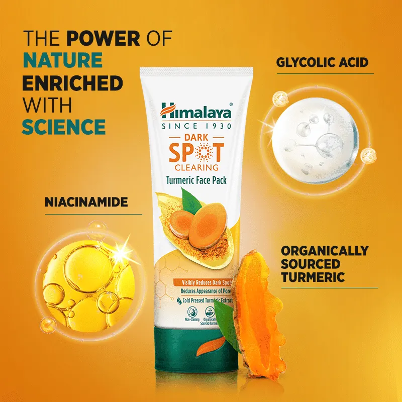 Himalaya Dark Spot Clearing Turmeric Face Pack