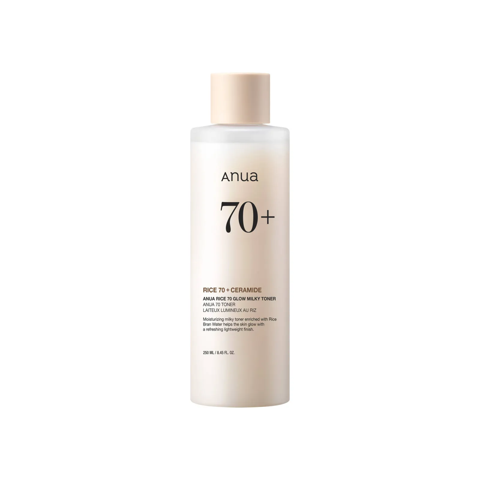 Anua Rice 70 Glow Milky Toner with Niacinamide & Ceramide For Glass Skin & Healthy Skin Barrier