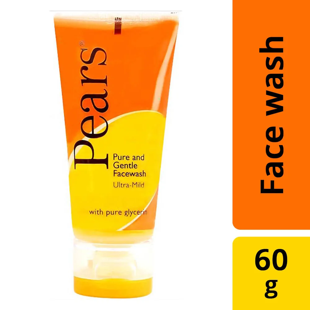 Pears Pure & Gentle Ultra Mild Facewash + Ultra Mild Fresh Renewal Facewash