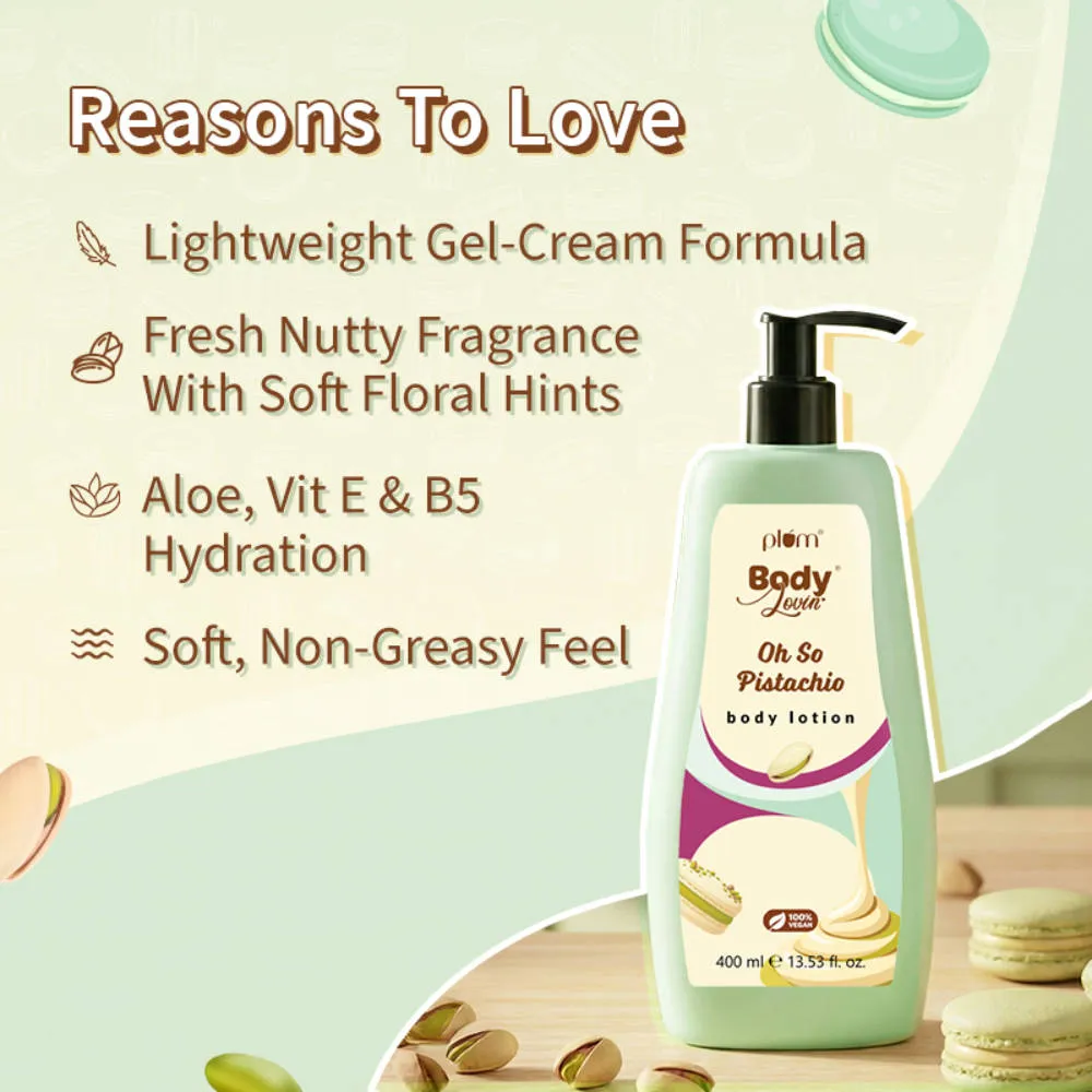 Plum BodyLovin' Oh So Pistachio Body Lotion | 400ml