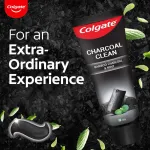 Colgate Charcoal Clean Toothpaste, Black Gel Paste (120gm) view 3