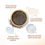 Mamaearth Chia Seed and Ceramides Oil-Free Moisturizer for a Hydrated Glow view 3