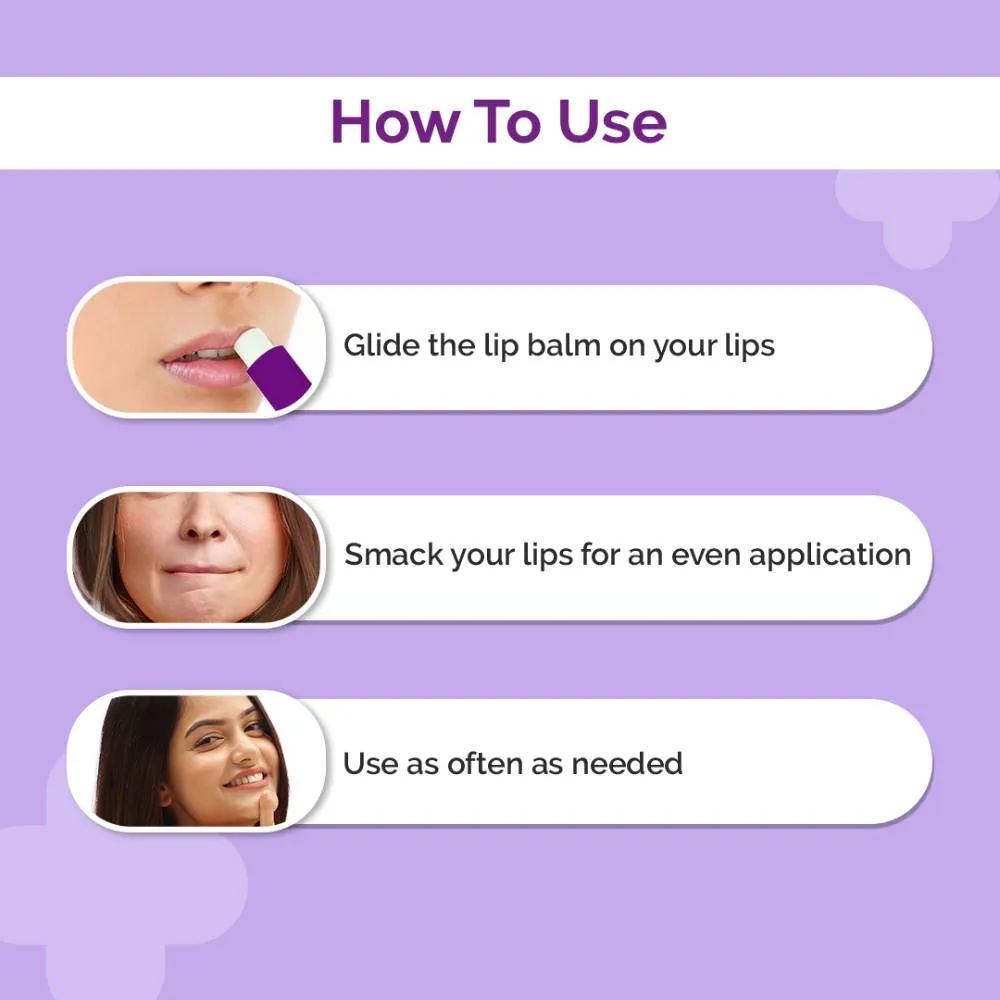 The Derma Co Ceramides Lip Balm with SPF 30 PA+++ and Vitamin E for Dry and Chapped Lips