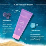 Aqualogica IIIuminate+ Smoothie Face Wash with Wild Berries & Alpha Arbutin for Luminous Glow view 4