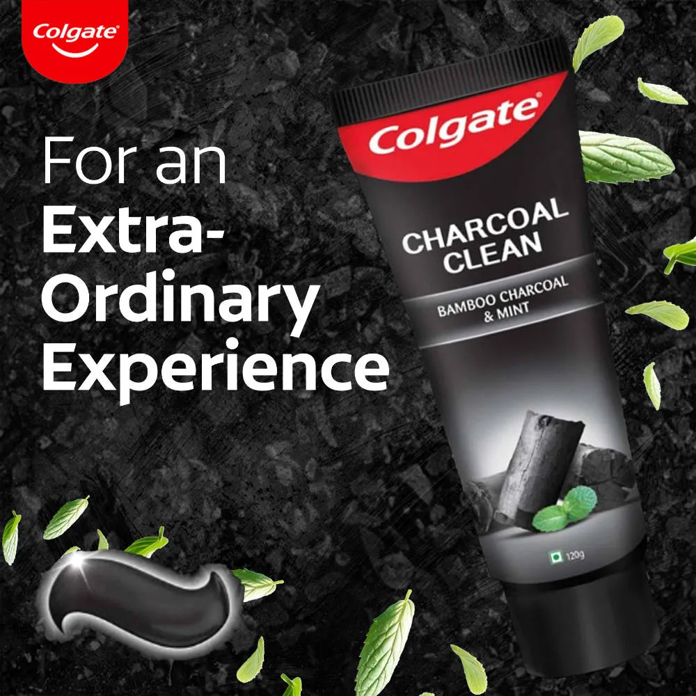 Colgate Charcoal Clean Toothpaste - Pack of 4