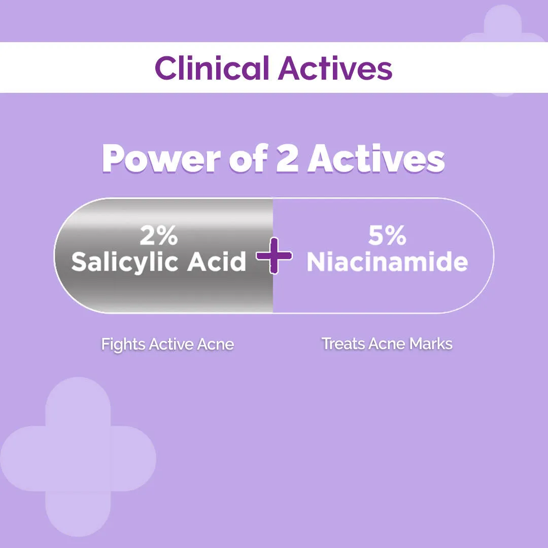 The Derma Co Sali-Cinamide Anti-Acne Face Serum With 2% Salicylic Acid & 5% Niacinamide