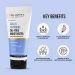 Dr. Sheth's Cica & Ceramide Oil-Free Moisturizer, 5% Glycerin, For Normal, Dry & Sensitive Skin view 2