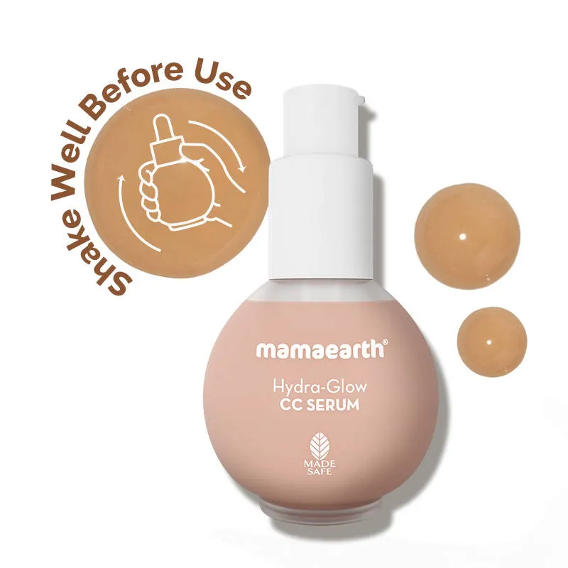 Mamaearth Hydra-glow Cc Serum With Vitamin C & Hyaluronic Acid