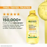 Garnier Vitamin C Micellar Water - Removes Makeup, dust & impurities For Dull Skin view 6