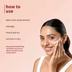 Plum Saffron & Papaya Glow Bright Gel Face Wash For Daily Use - Fights Dullness & Evens Skin Tone view 7