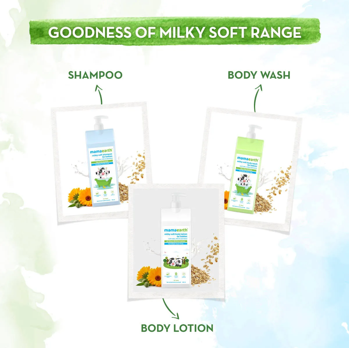 Mamaearth Milky Soft Face Cream for Babies with Milk Protein Murumuru Butter