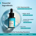Pilgrim 10% Niacinamide with Kojic Acid & Korean Rice Water Face Serum Glass Skin Glow Pack of 2 view 11