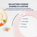 Aiwibi Baby Silicone Bib Fold N Go view 5