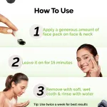 Mamaearth Charcoal Purifying Face Pack Detoxifies, Deep Cleanses, Minimizes Pores & Brightens Skin view 5