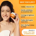 Dot & Key Mango Detan Clay Mask, With Alpha-Arbutin & Niacinamide, Clear Tan, Easy to Rinse Formula view 2