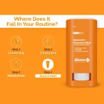 The Derma Co Hyaluronic Sunscreen Stick For All Skin Types With SPF 60 & Pa++++ view 6