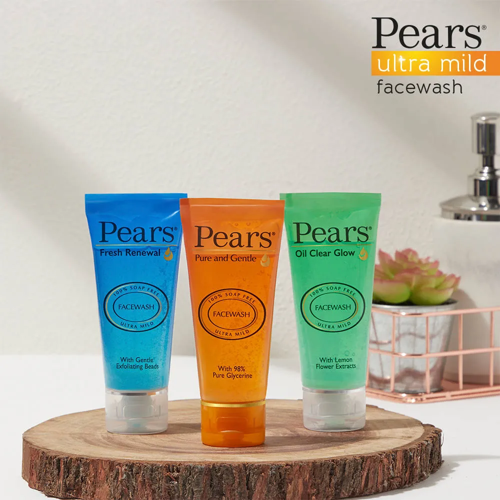 Pears Ultra Mild Facewash - Pure & Gentle