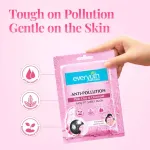 Everyuth Naturals Anti Pollution Sheet Mask - Pink Clay & Charcoal view 7