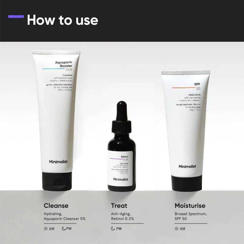 Minimalist Anti Aging Solution