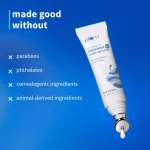 Plum Rice Water & Niacinamide 3% Under-Eye Crème, with Peptides Ceramides & Caffeine view 7