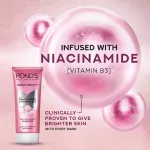 Pond's Ponds Bright Beauty Facewash with Niacinamide, For Glass Skin-like Shine view 3