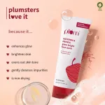 Plum Saffron & Papaya Glow Bright Gel Face Wash For Daily Use - Fights Dullness & Evens Skin Tone view 5
