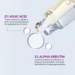 The Derma Co 2% Kojic Acid Face Serum for Dark spots reduction, Pigmentation & Blemishes view 4