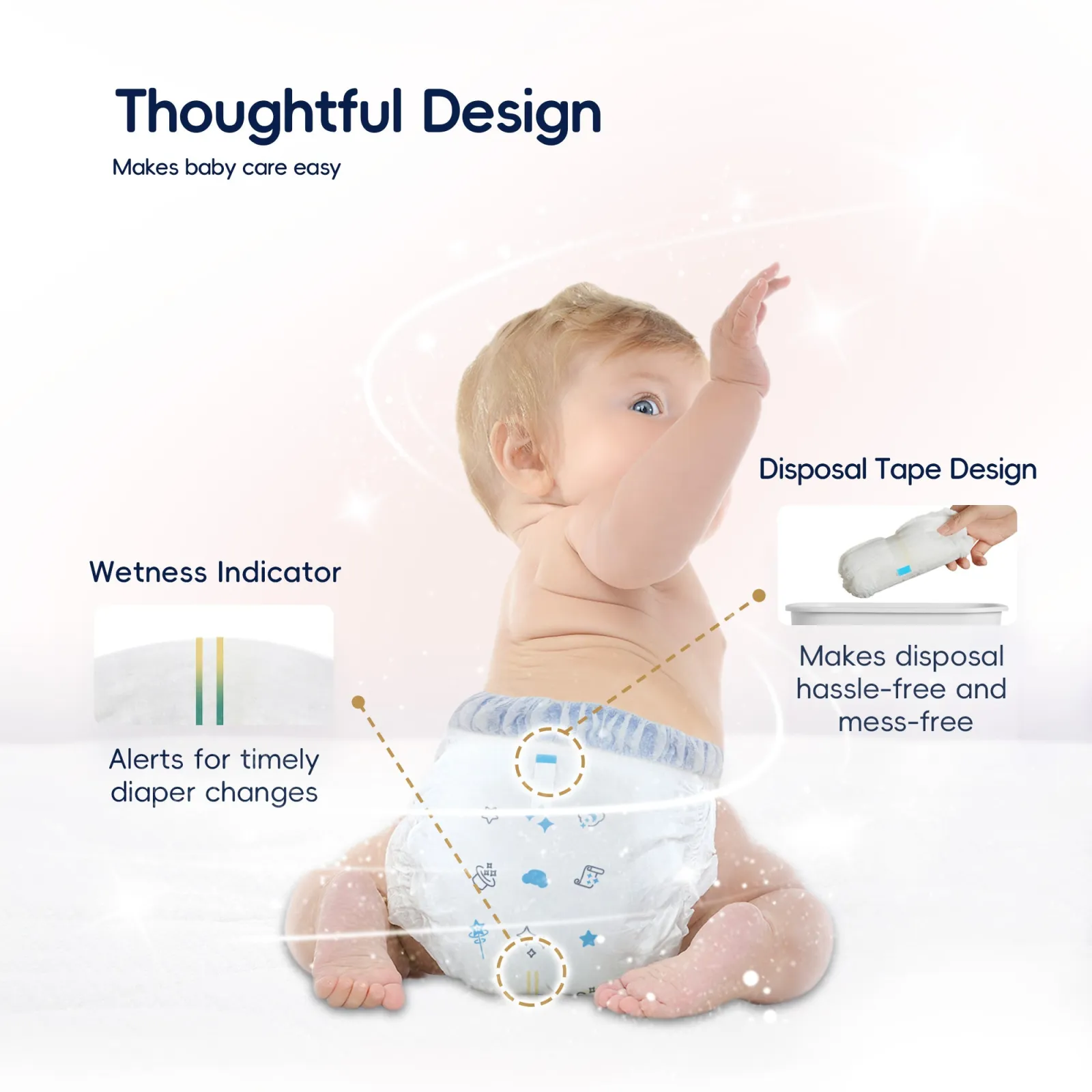 Aiwibi Magical Series Baby Pants Large Pack