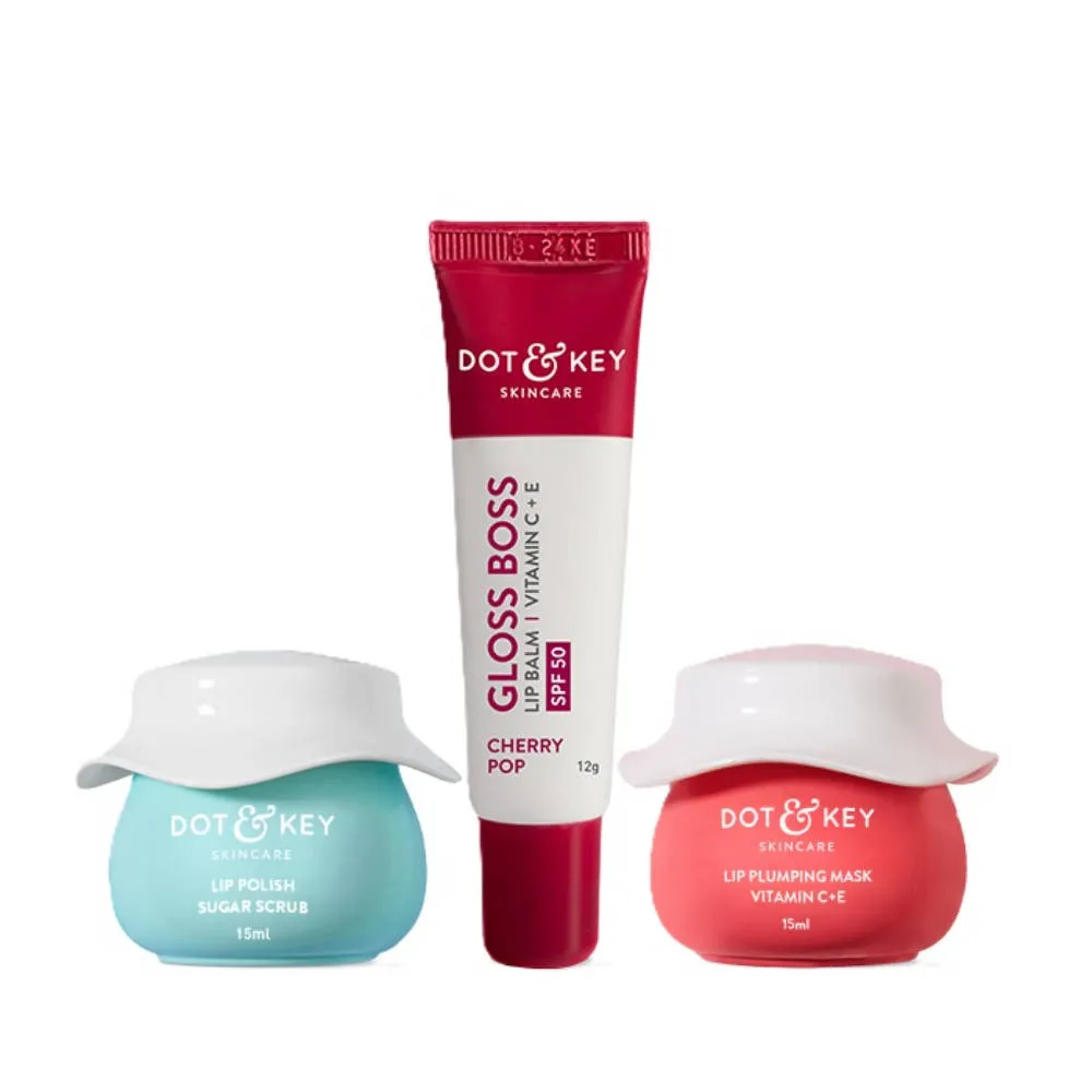 Dot & Key Vitamin C Lip Kit For Chapped & Pigmented Lips