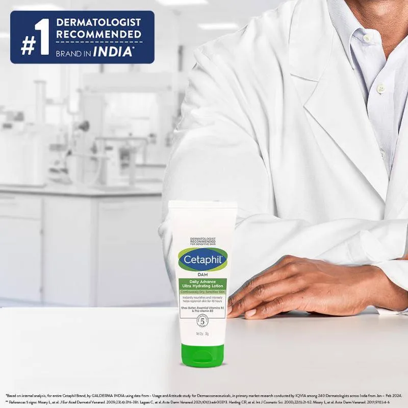 Cetaphil DAM Daily Ultra Hydrating Lotion For Intense Hydration