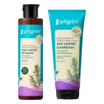 Pilgrim Spanish Rosemary & Biotin Anti-Hairfall Shampoo & Conditioner Duo upto 95% Stronger Hair view 2