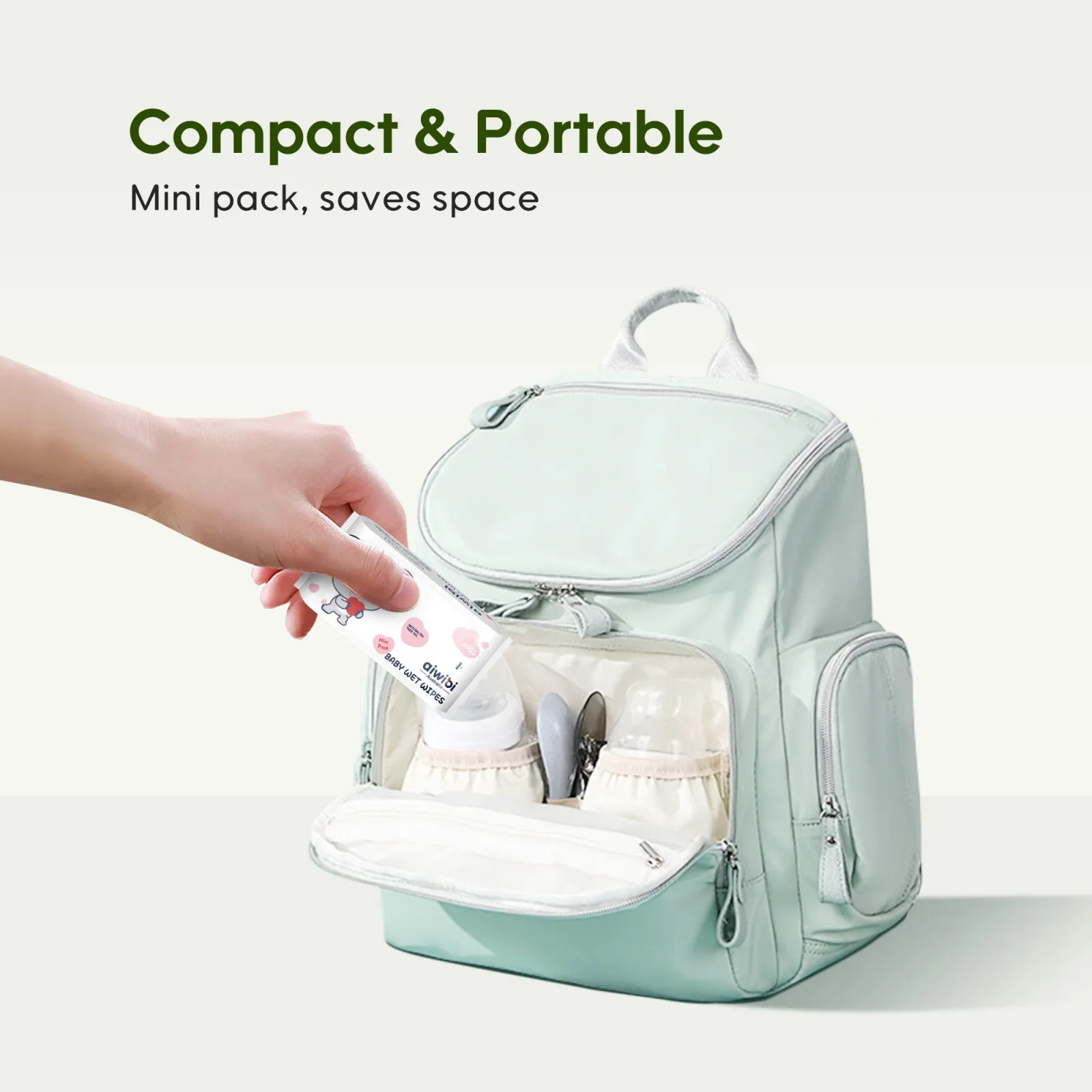 Aiwibi Mini  Pocket Portable Wipes