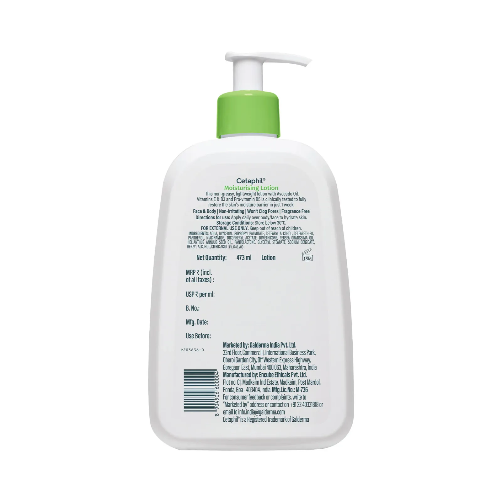 Cetaphil Moisturising Lotion For 48-Hour Hydration Restores Moisture Barrier In 1 Week