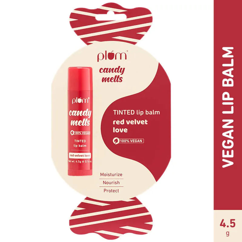 Plum Candy Melts Tinted Lip Balm - Strawberry Sorbet